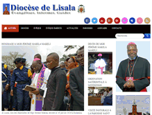 Tablet Screenshot of diocesedelisala.org
